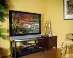 Avista Harmoni-Two USA Classical Series Three Shelves TV Stand in high Gloss Piano Black